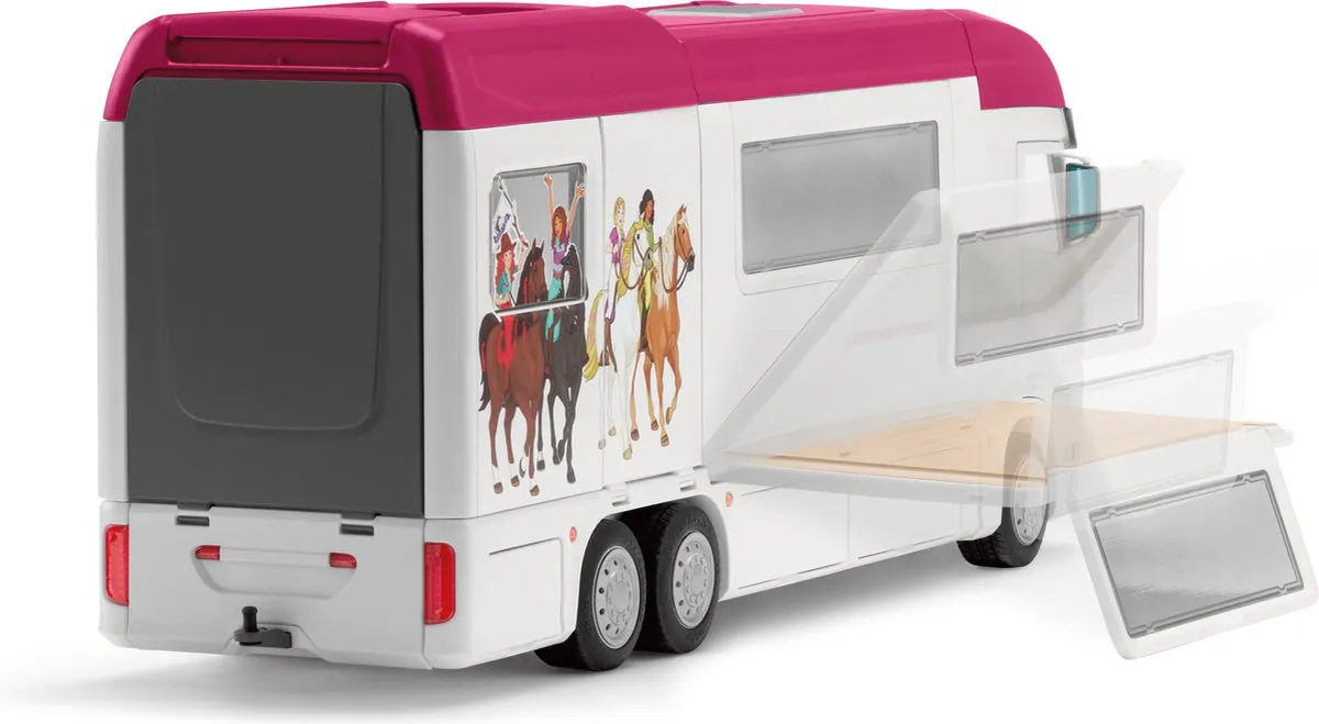 Schleich Horse Club Paardenvrachtwagen 42619 - 227 Onderdelen