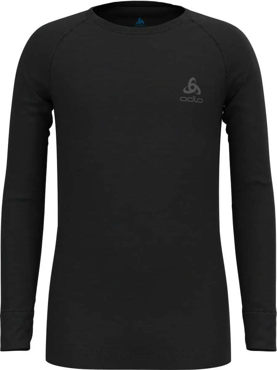 Odlo Merino 200 Lange Mouwen Basislaag Zwart 6 Years Jongen