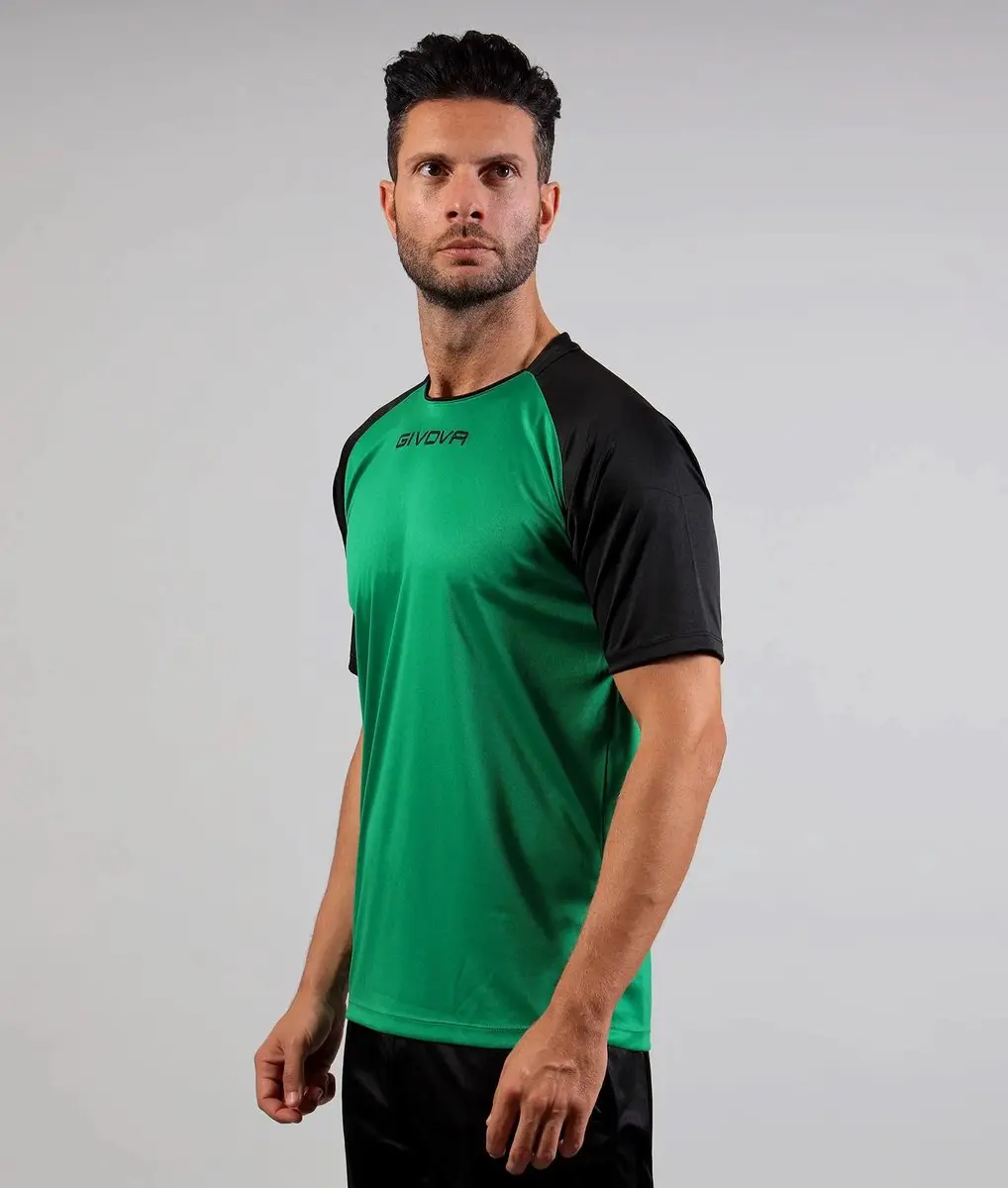 Givova Capo Sportshirt - Groen-zwart XS