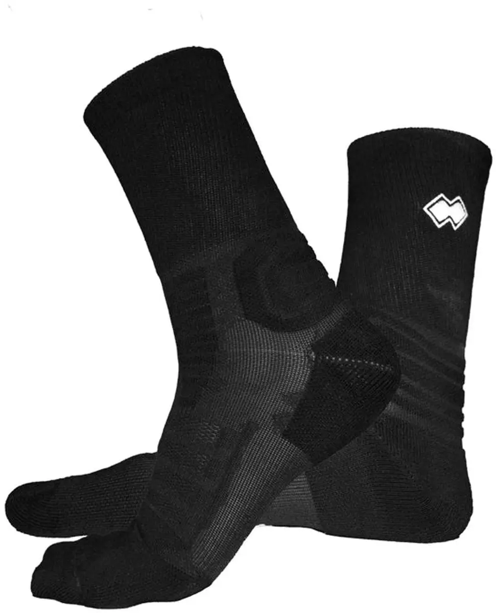 Errea Sokken Jump Calza Ad 02500 Zwart Wit