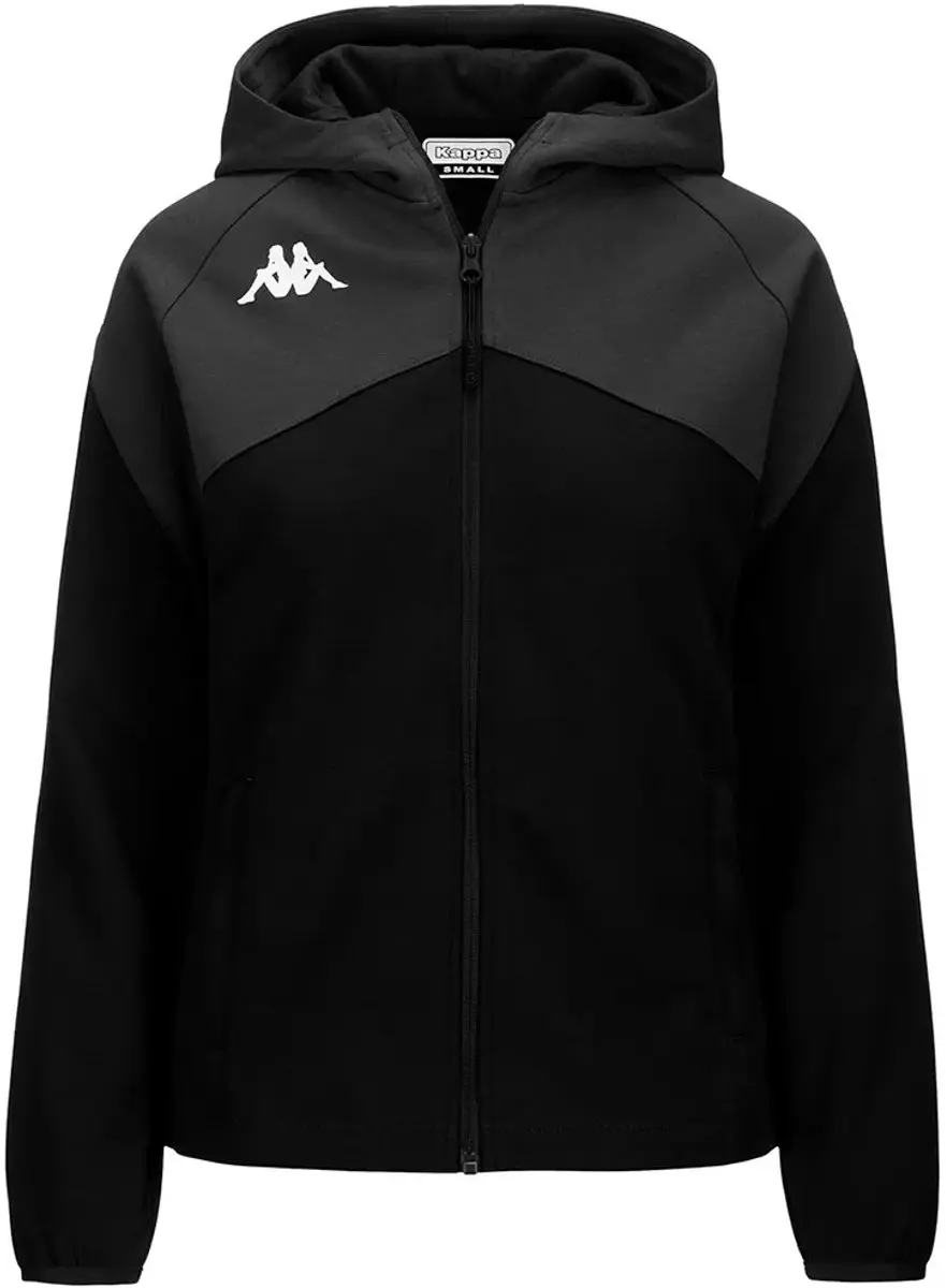 Kappa Fianta Jas Zwart XL Man