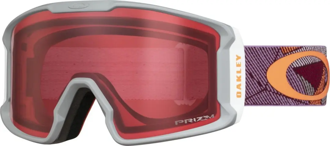 Oakley skibril Line Miner XM Wit / Paars