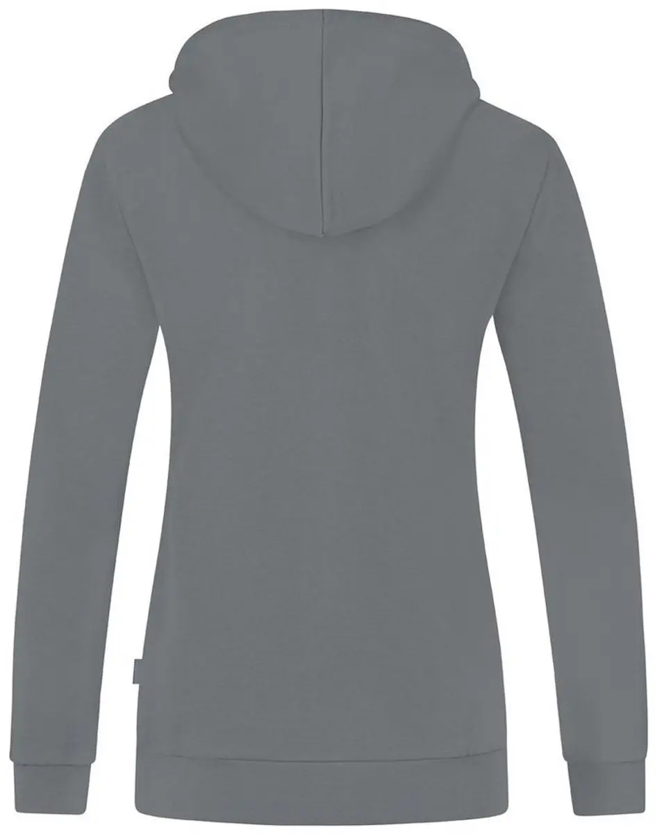 JAKO Organic Jas met Kap Dames - Steengrijs 42
