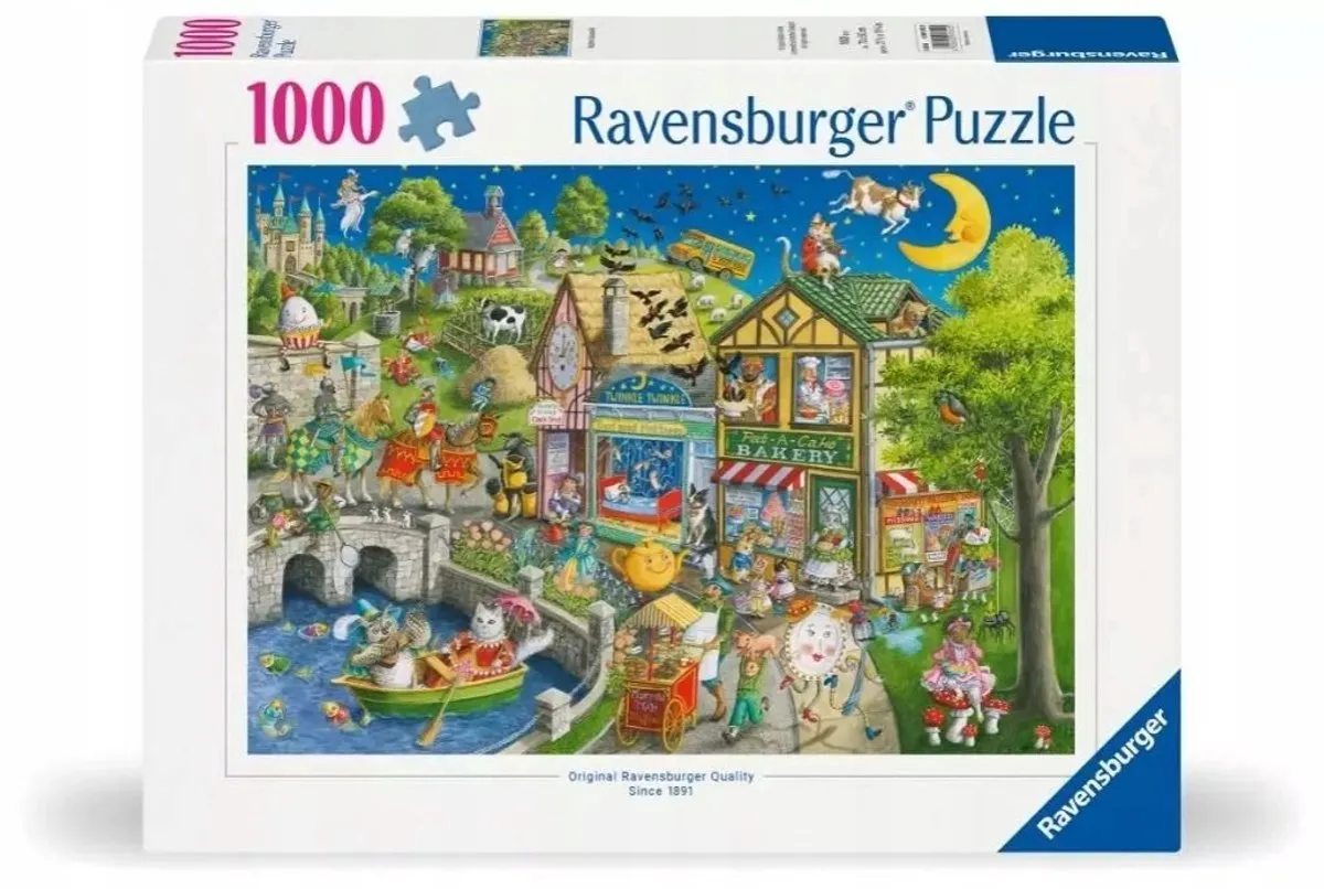 Ravensburger Mother Gooseville 2D Puzzel 1000 Stukjes