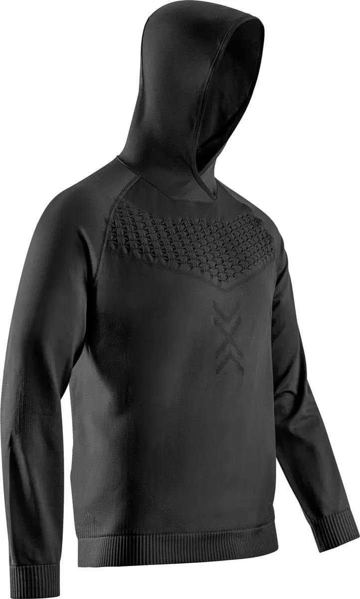 X-Bionic X-Ential Hoody Lange Mouw Heren Sporttop X Black