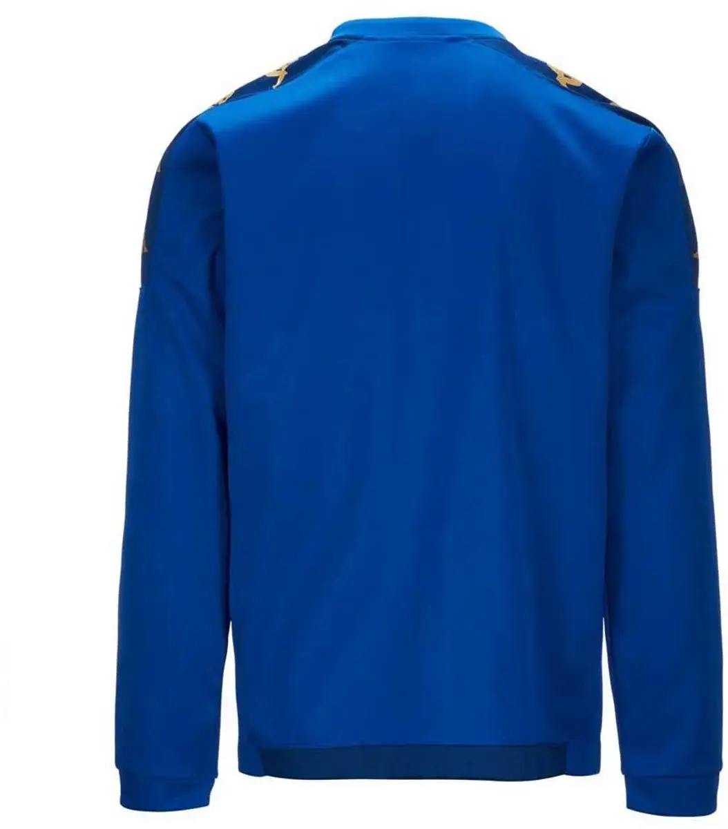 Kappa Giulio Half-Zip Sweatshirt - M - Blauw