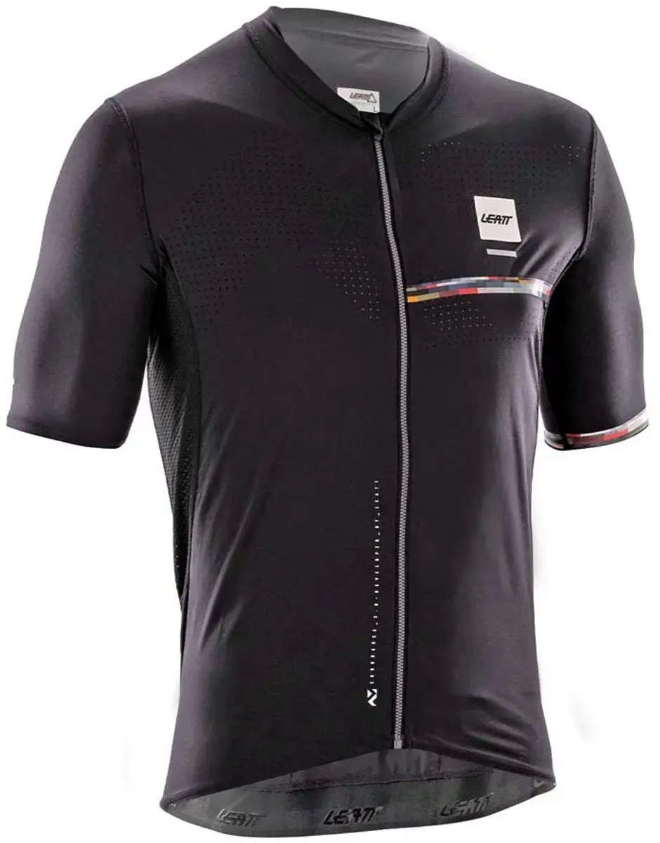 Leatt Endurance 5.0 Cargo Korte Mouw Wielertrui Zwart M Man