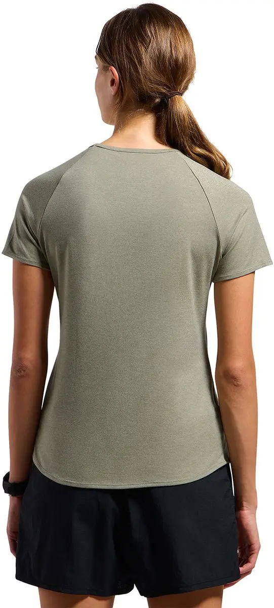 ODLO Active 365 Dames T-shirt - L - Vetiver Melange - afbeelding 5 van 6