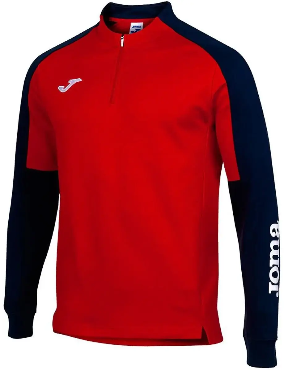 Joma Eco Championship Sweatshirt Met Halve Rits Rood 2XL Man