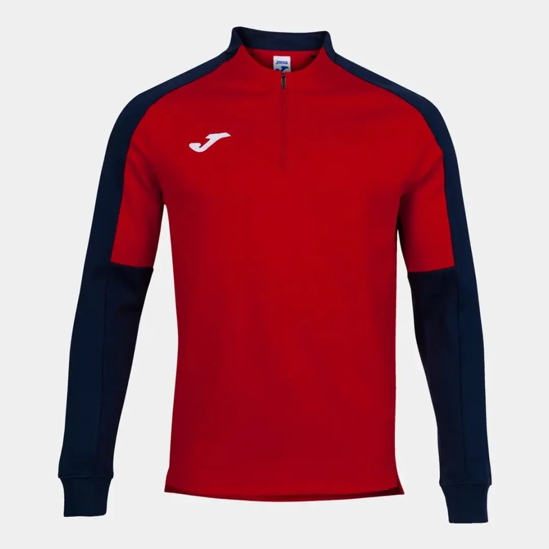 Joma Eco Championship Sweatshirt Met Halve Rits Rood 2XL Man