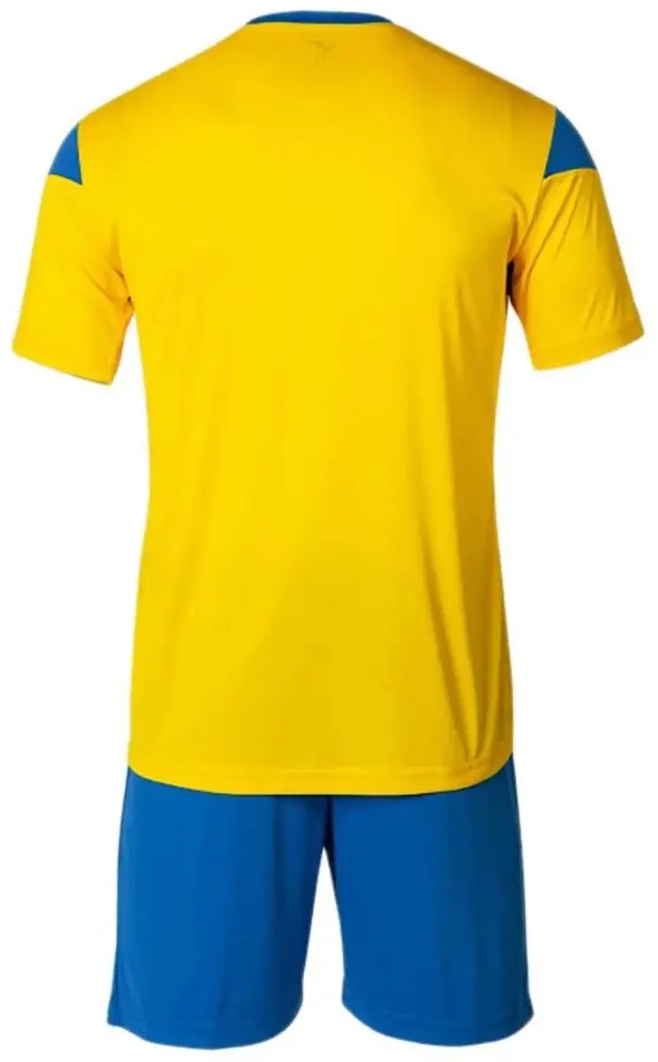 Joma Phoenix Voetbalset Korte Mouw Kinderen - Geel / Royal | Maat: 104