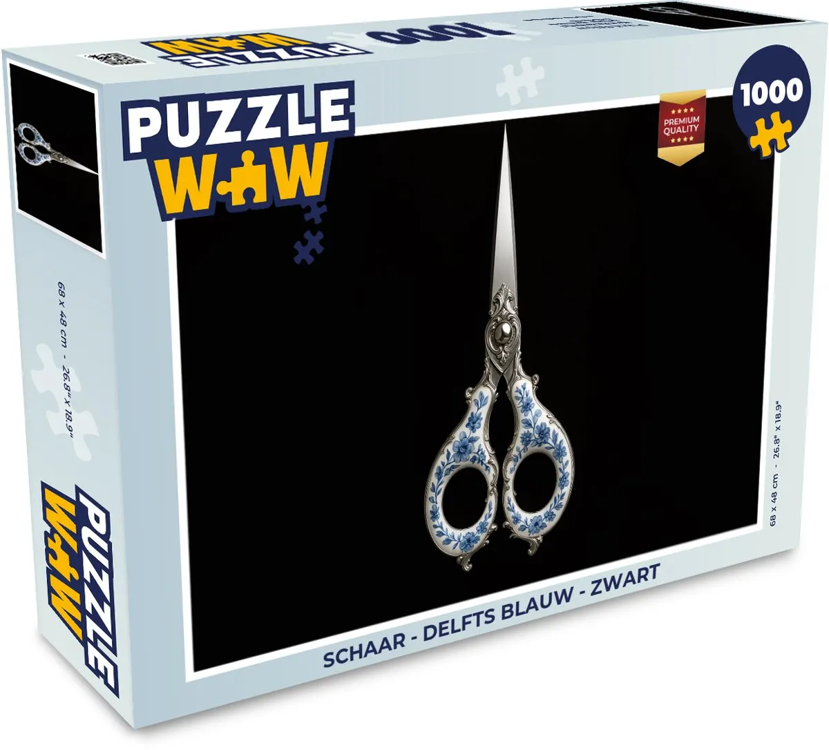 PuzzleWow Schaar Legpuzzel 1000 Stuks