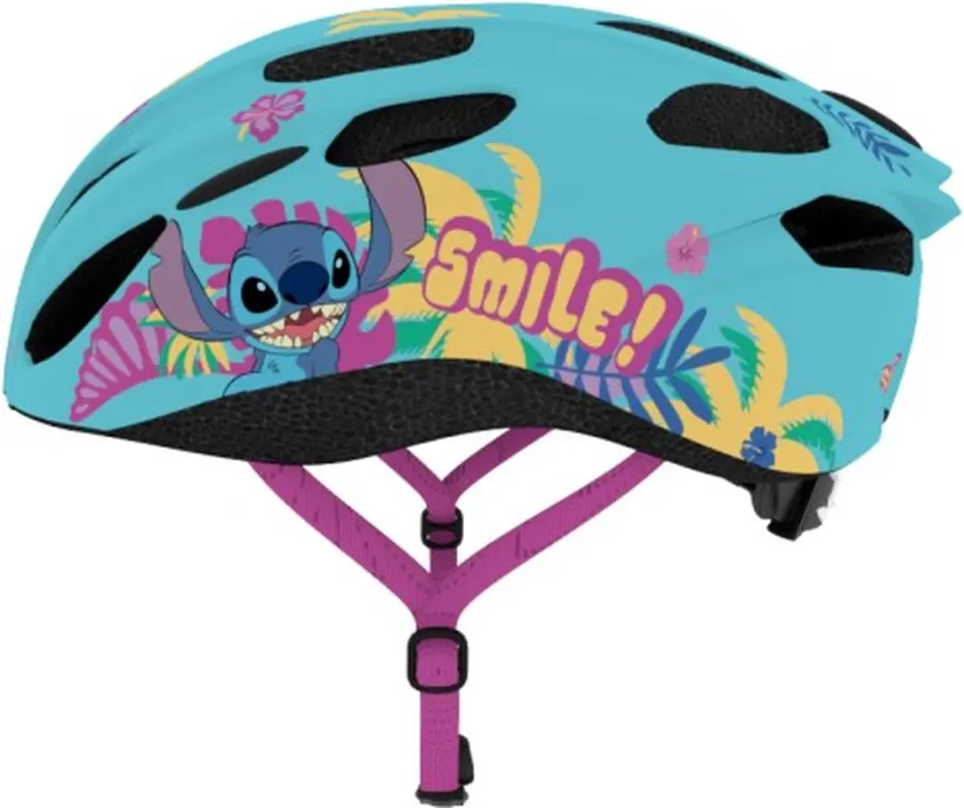Lilo & Stitch Fietsset - Helm Handschoenen Beschermers L