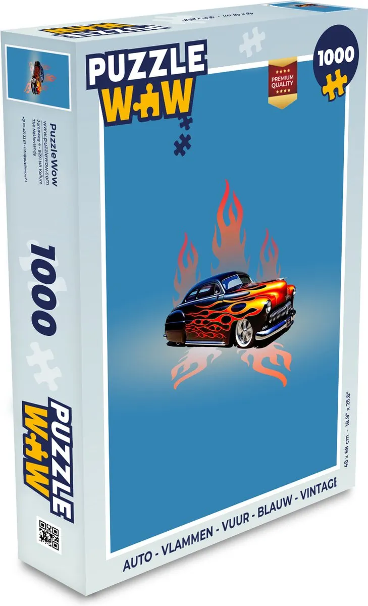 PuzzleWow Legpuzzel 1000 Stuks