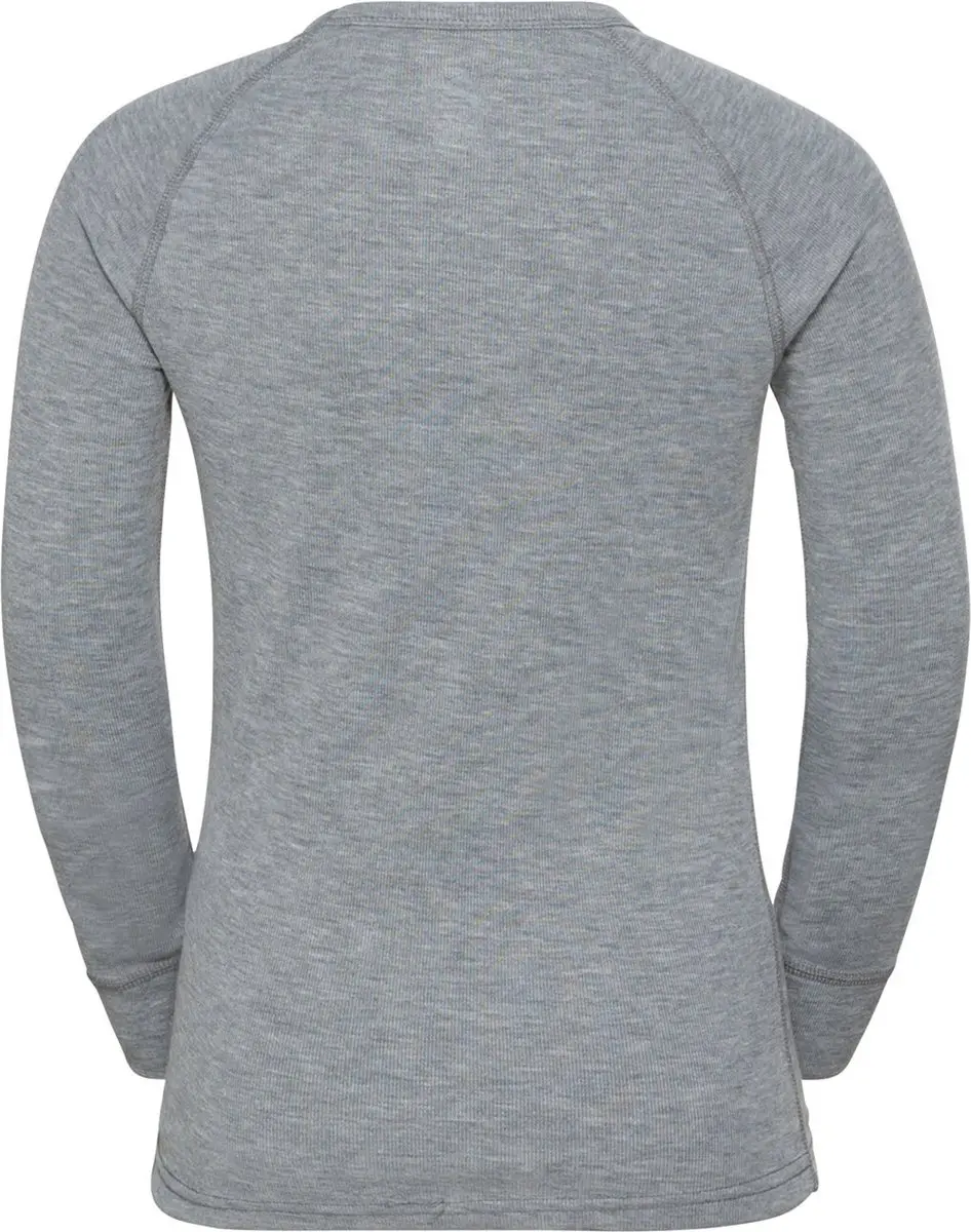 ODLO Top Crew Neck Thermoshirt Kinderen 140 - Grijs - afbeelding 2 van 2