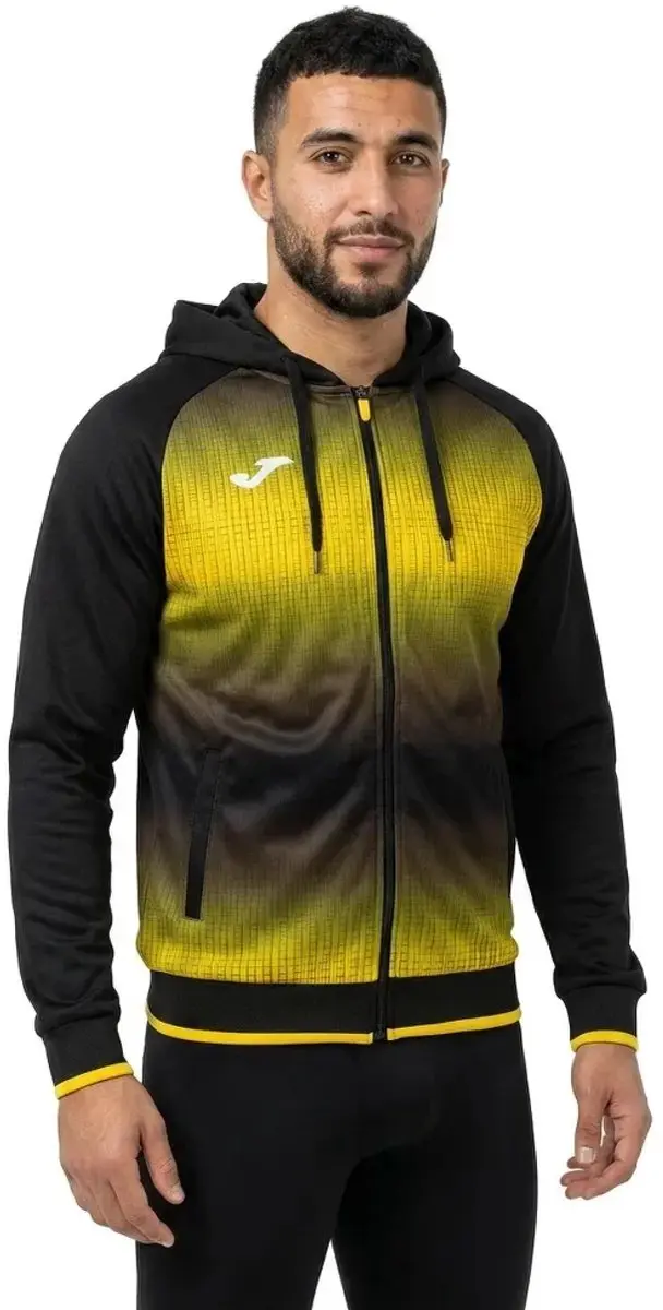Joma Tiger V Sweatshirt - Geel/Zwart - 2XL