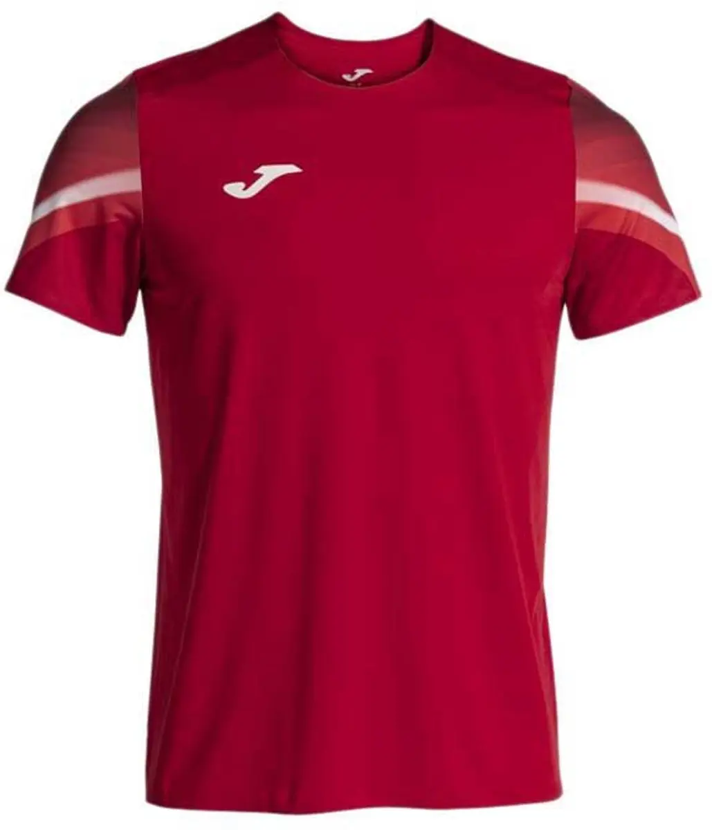 Joma Elite Xi T-shirt Met Korte Mouwen Rood 2XL Man