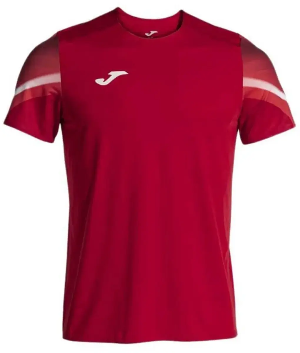 Joma Elite Xi T-shirt 2XL - Rood/Wit - afbeelding 6 van 6