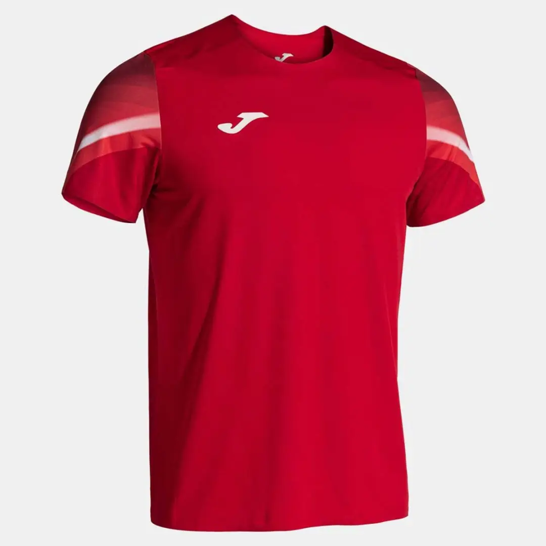Joma Elite Xi T-shirt Met Korte Mouwen Rood 2XL Man
