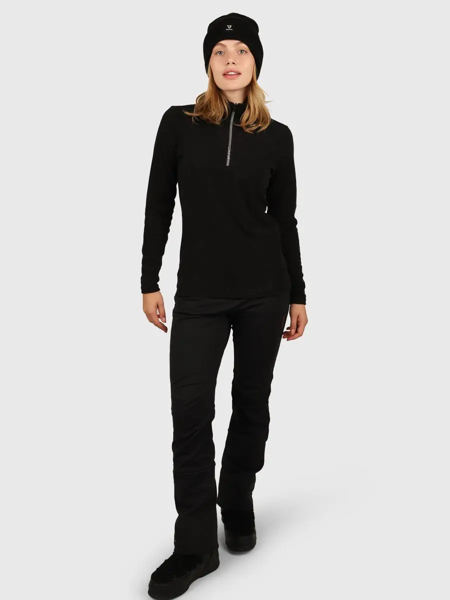 Brunotti Coldlake-N Dames Softshell Skibroek M - Zwart - afbeelding 6 van 6