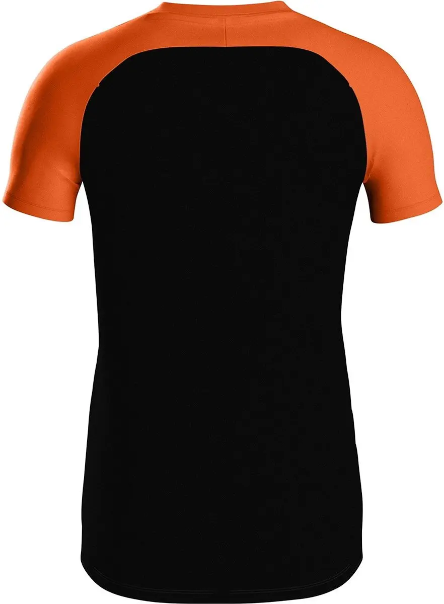 Jako Iconic Polo Heren XL - Zwart/Fluo Oranje