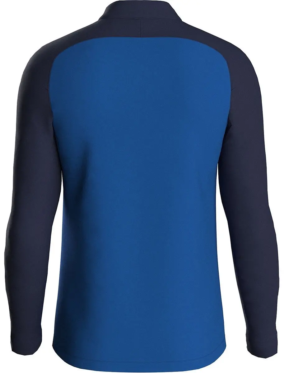 JAKO Ziptop Iconic Trainingssweater Junior 152 - Blauw/Wit