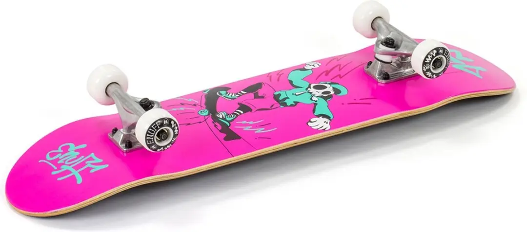 Enuff Skateboard - Roze/Zwart/Wit - afbeelding 3 van 6