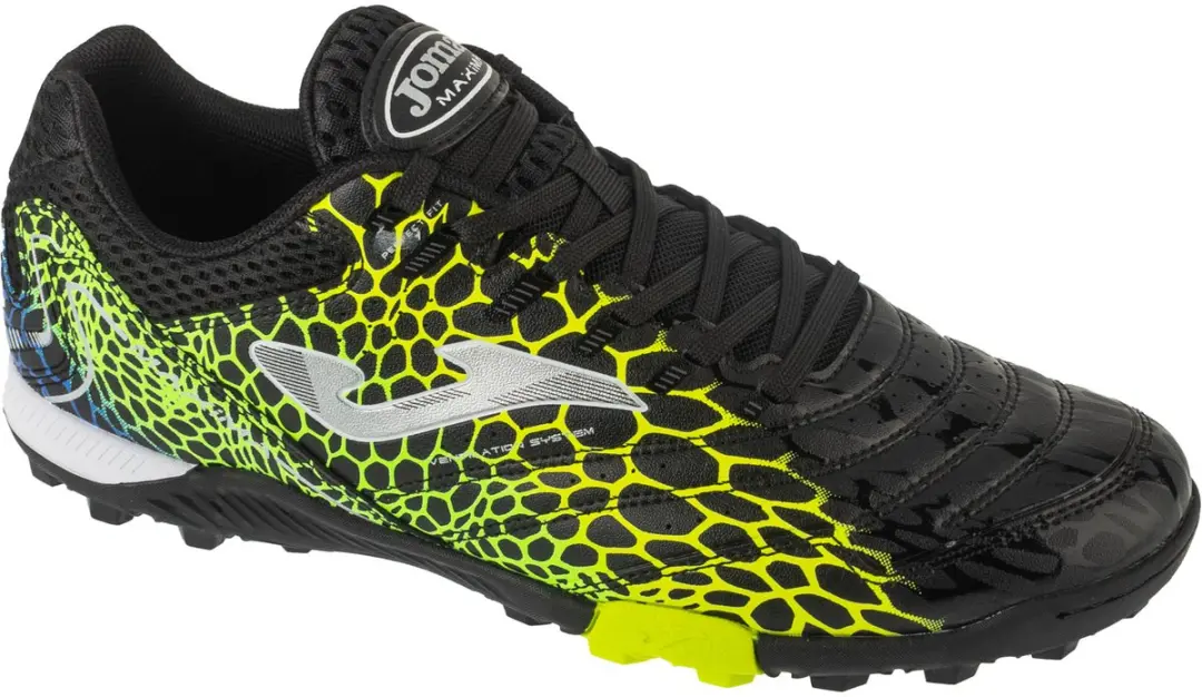 Joma Maxima 25 MAXW TF, Mannen, Zwart, Voetbalschoenen, maat: 45