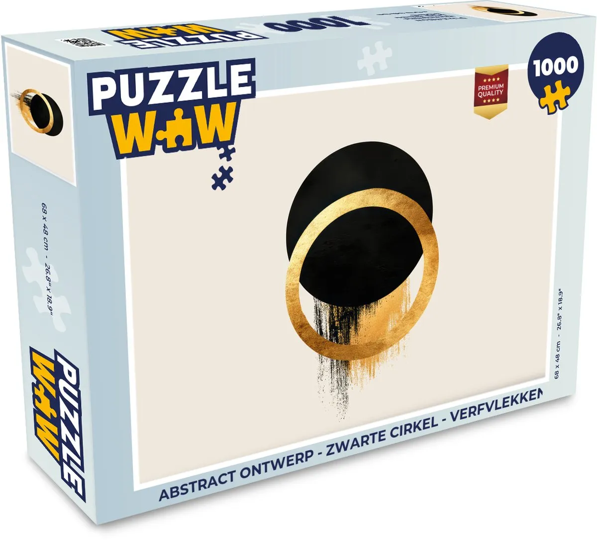 PuzzleWow Abstract Legpuzzel 1000 Stuks