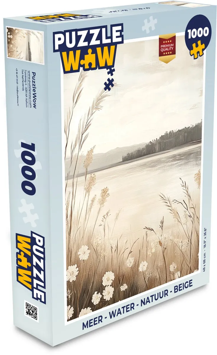 PuzzleWow Legpuzzel 1000 Stuks