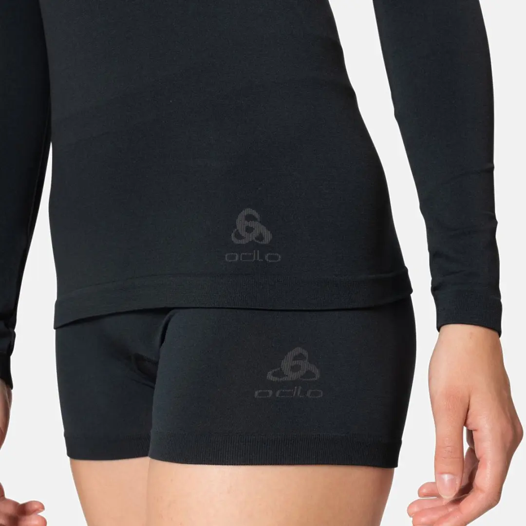 ODLO Performance Light Thermoshirt Dames - Maat M - Zwart - afbeelding 6 van 6