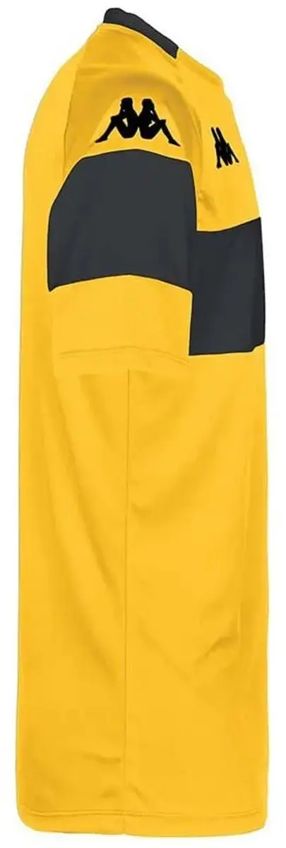 Kappa Dareto T-shirt 146 - Geel/Zwart