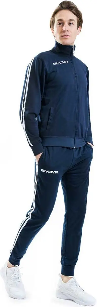 Givova Scuola S Trainingspak - Blauw - S - afbeelding 2 van 4