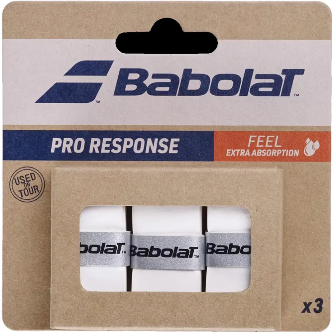Babolat Pro Response Overgrip 3 St. Wit
