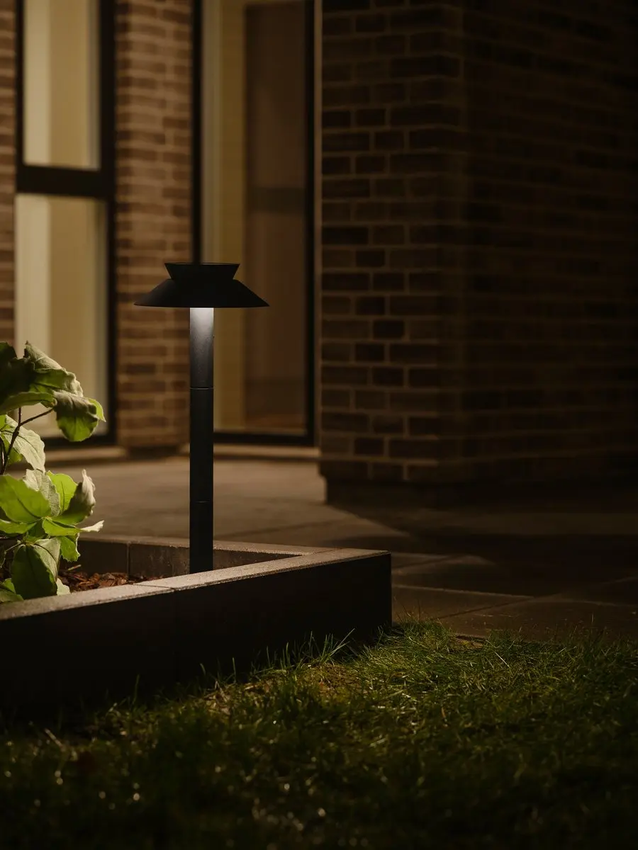 Nordlux Justina Tuinpaal Solar - Zwart - afbeelding 6 van 6