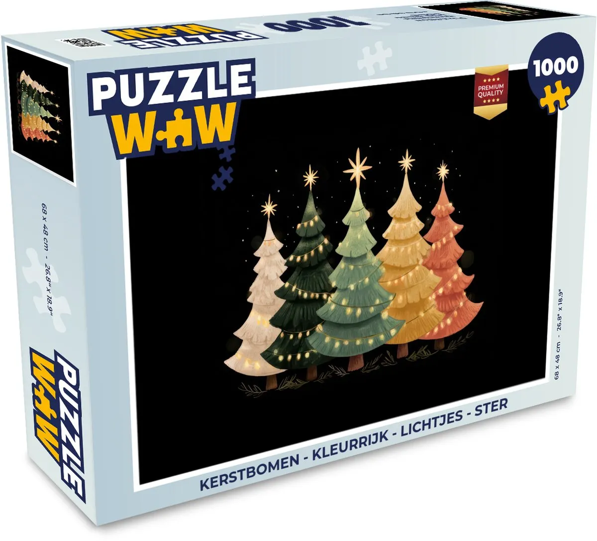 PuzzleWow Kerstboom Puzzle 1000 Stuks
