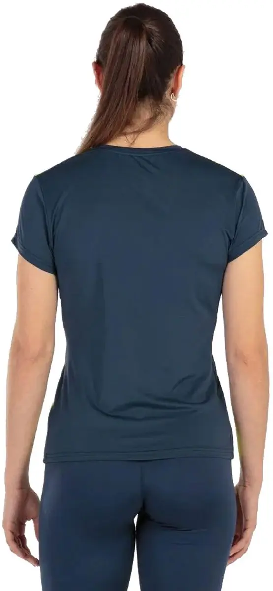 Joma Elite VIII T-shirt 12-14j - Groen/Blauw - afbeelding 2 van 4