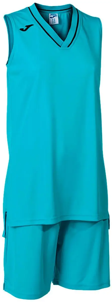 Joma Atlanta Set Vrouw - L - Fluor Turquoise/Black - afbeelding 2 van 6