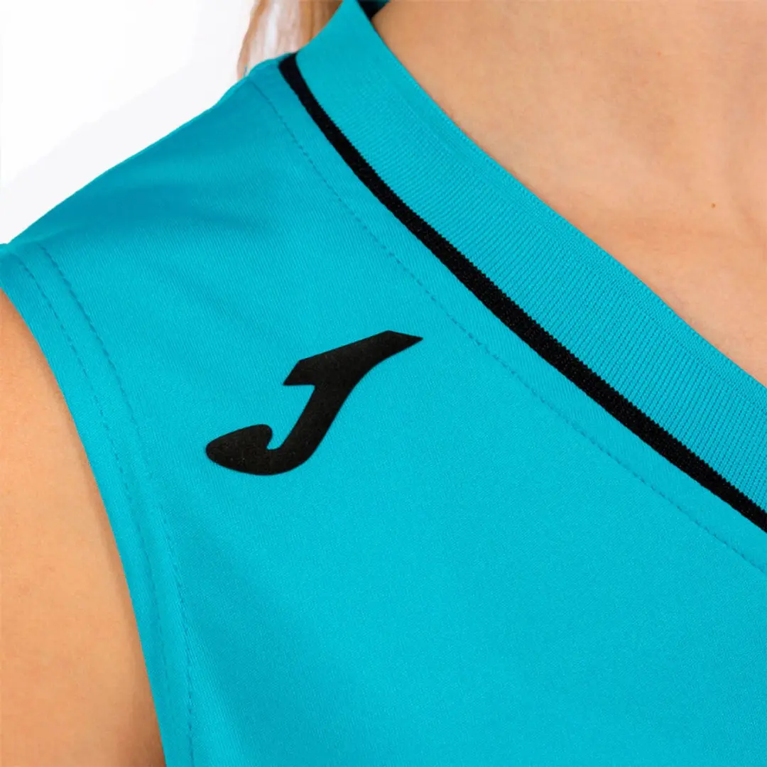 Joma Atlanta Set Vrouw - L - Fluor Turquoise/Black - afbeelding 5 van 6