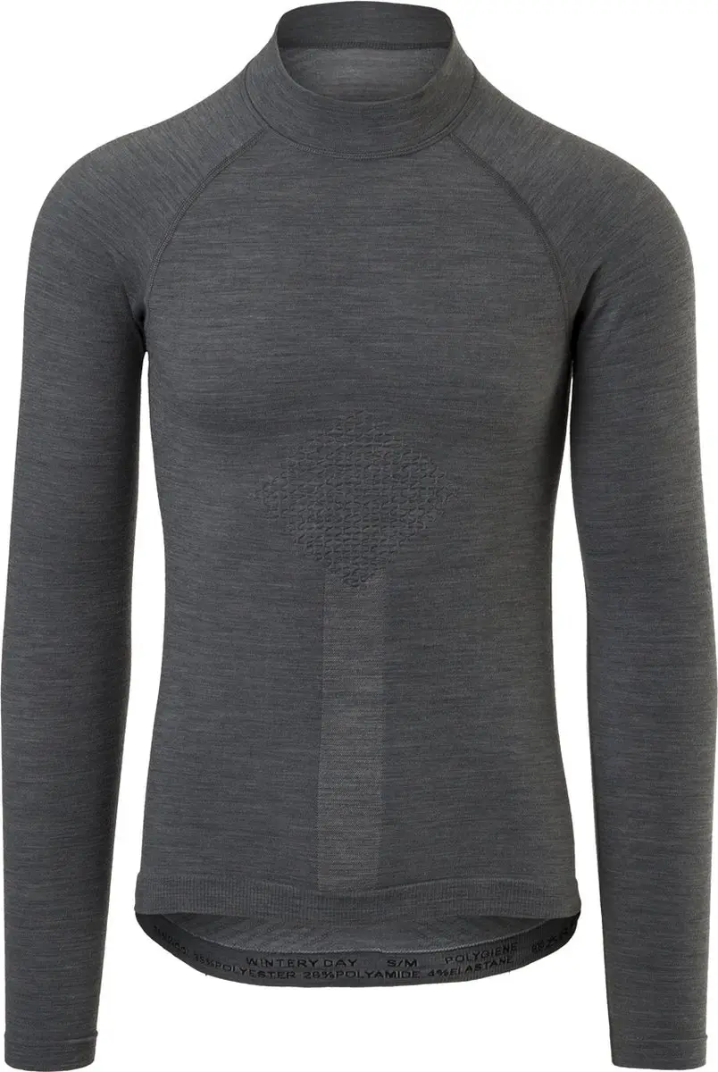 AGU Winterday Turtle Thermoshirt Lange Mouwen Essential - Grijs - S/M