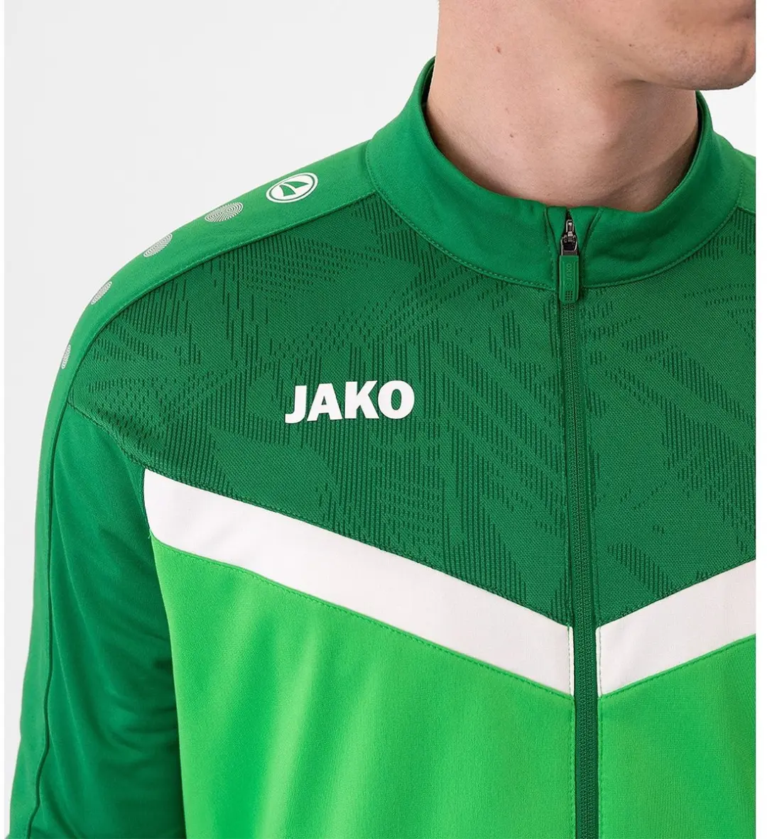 Jako Iconic Polyestervest Heren - Sportgroen L