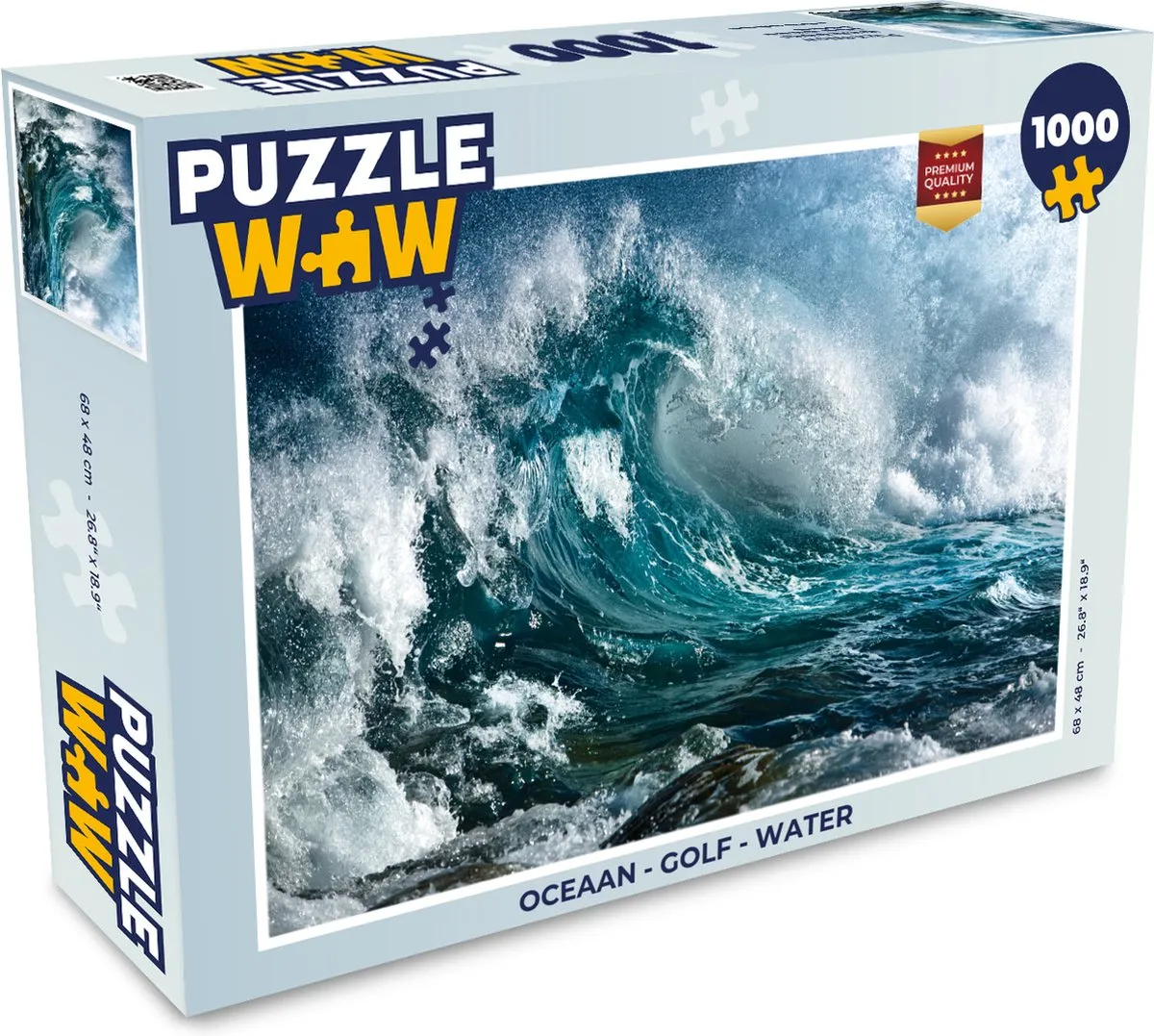 PuzzleWow Legpuzzel Oceaan 1000 Stuks