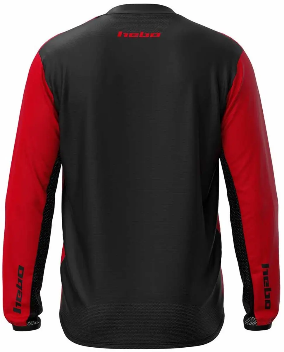 Hebo Tech Trui Lange Mouwen - Rood XL - afbeelding 5 van 6