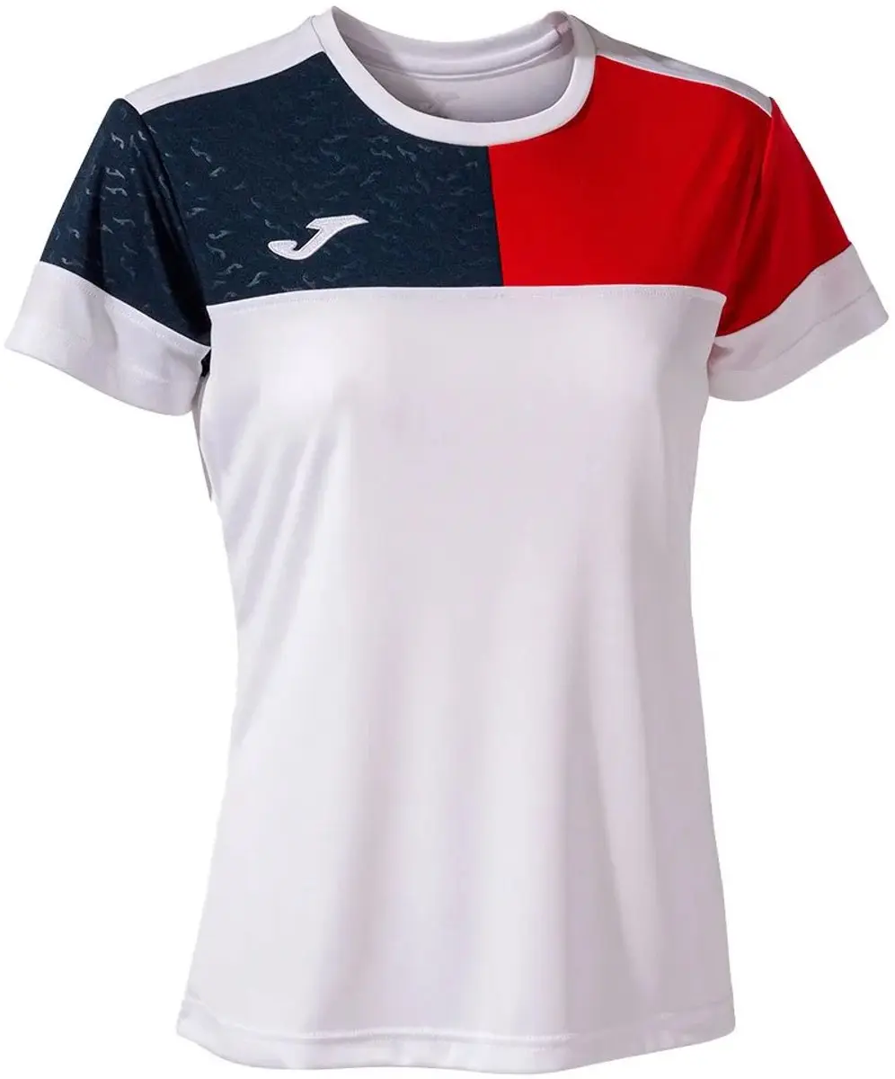 Joma Crew V T-shirt Wit - L - afbeelding 2 van 4
