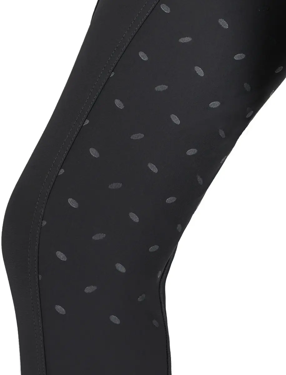 QHP Zahra Knie Grip Paardrijlegging 164 - Zwart - afbeelding 6 van 6