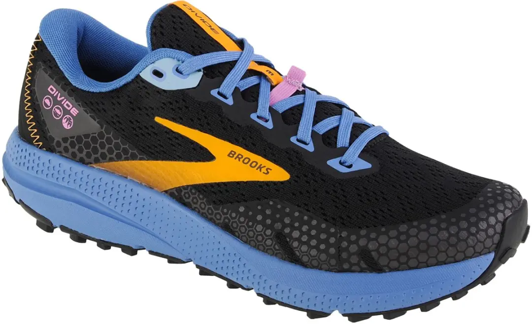 Hardloopschoenen voor Volwassenen Brooks Divide 3 Vrouw Zwart