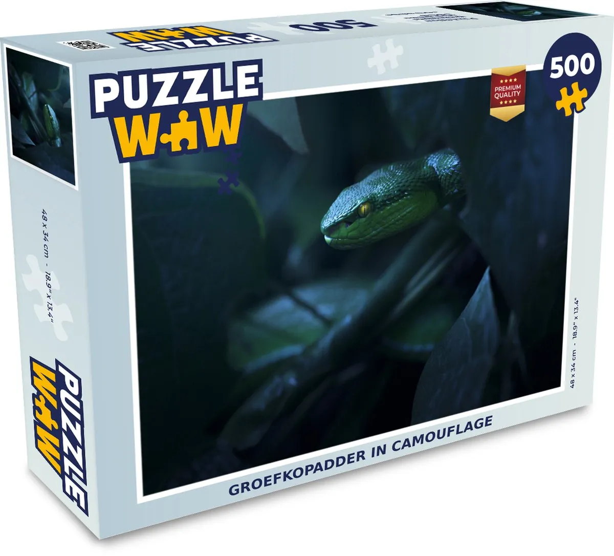 PuzzleWow Macro Legpuzzel 500 Stuks