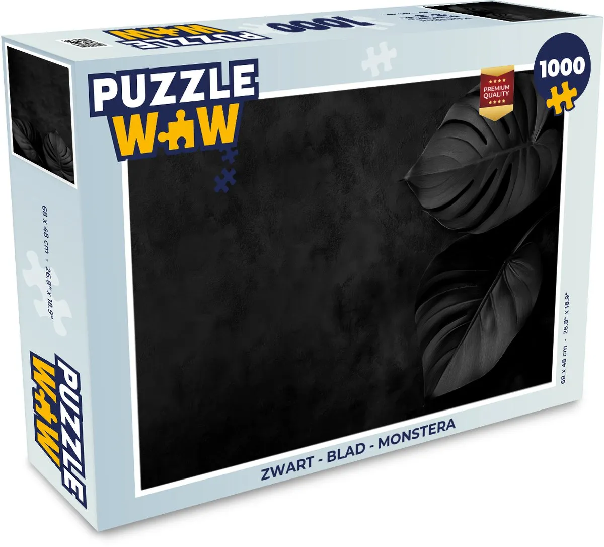 PuzzleWow Monstera Legpuzzel 1000 Stuks