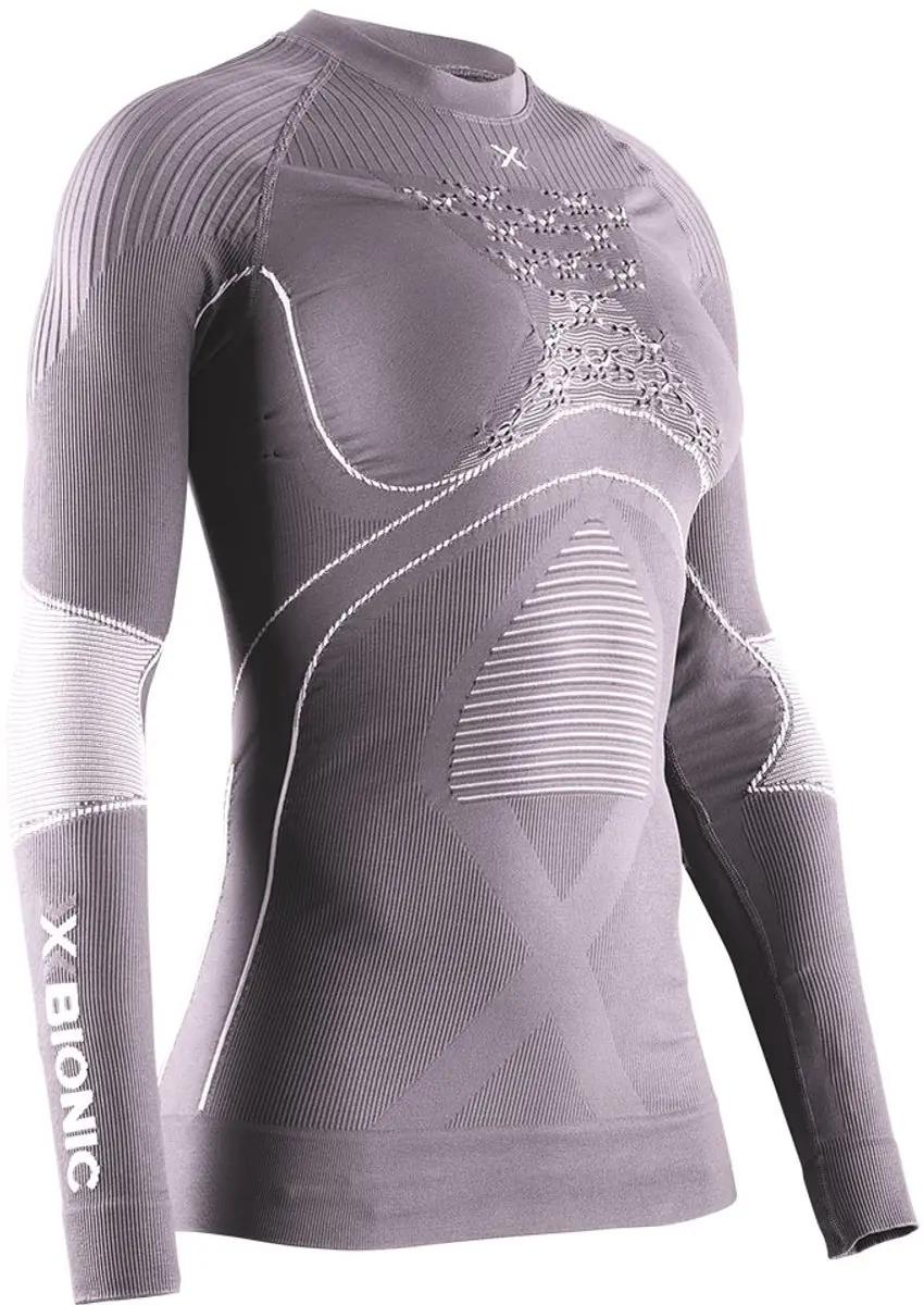 X-bionic Energy Accumulator 4.0 Lange Mouwen Basislaag Paars M Vrouw