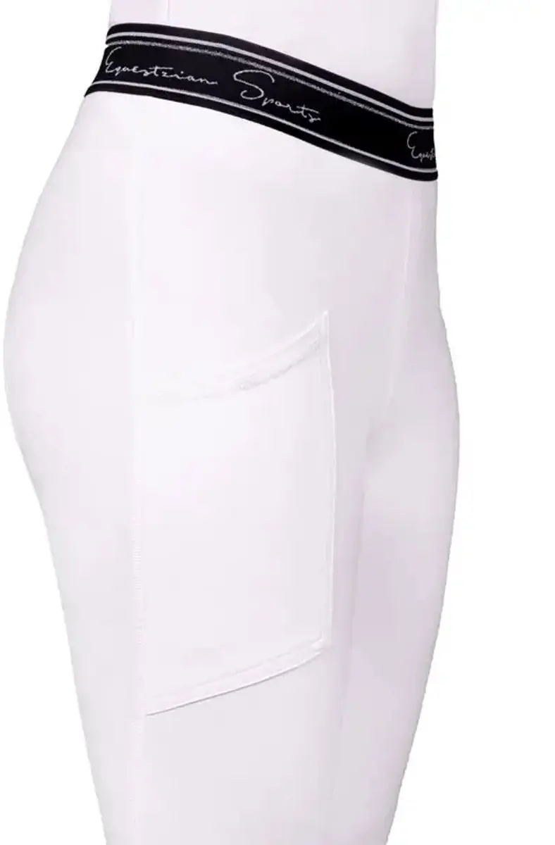 QHP Eden Competition Full Grip Paardrijlegging 152 - Wit - afbeelding 3 van 6